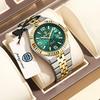 Luxury Business Men Wristwatch Waterproof Luminous Date Military Man Watch Stainless Steel Fashion Men's Quartz Watches