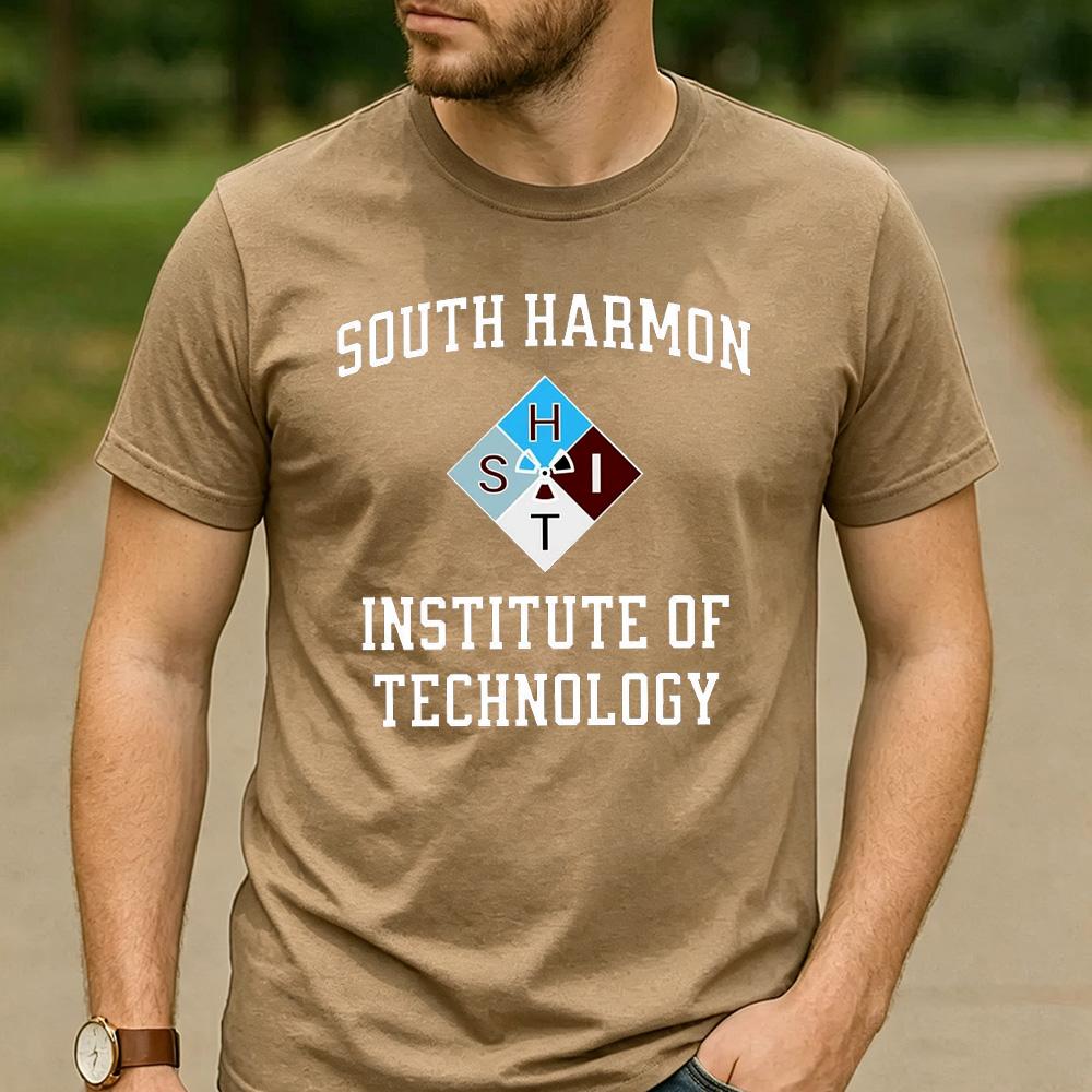 Akzeptiertes Film-T-Shirt für das South Harmon Institute of Technology, Unisex, reine Baumwolle, atmungsaktiv, kurzärmlig, lässig, Unisex-Grafik-T-Shirts