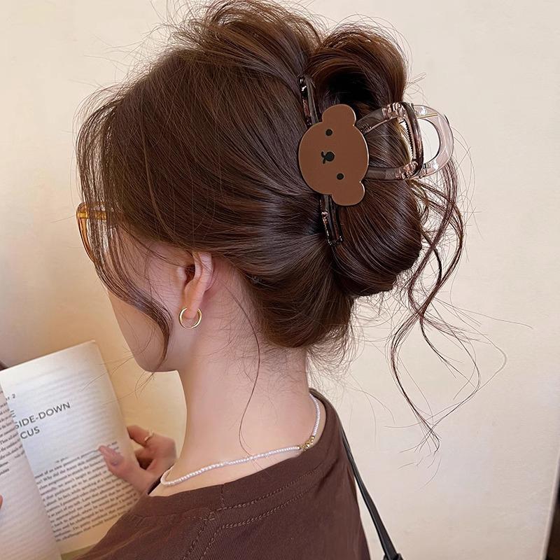 Hollow Hair Claws Girl Ponytail Holder Hairpins Hair Clip Shark Clip Elegant Casual Hair Accessories Headwear