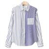 Striped Shirt for Women Long-sleeved Spring Outfit New Style Design Niche Wear Versatile Shirt