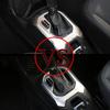 For Jeep Renegade 2015 - 2025 AT LHD Gear Shift Panel Cover Gear Shift Knob Decoration Sticker Trim Styling Interior Accessories