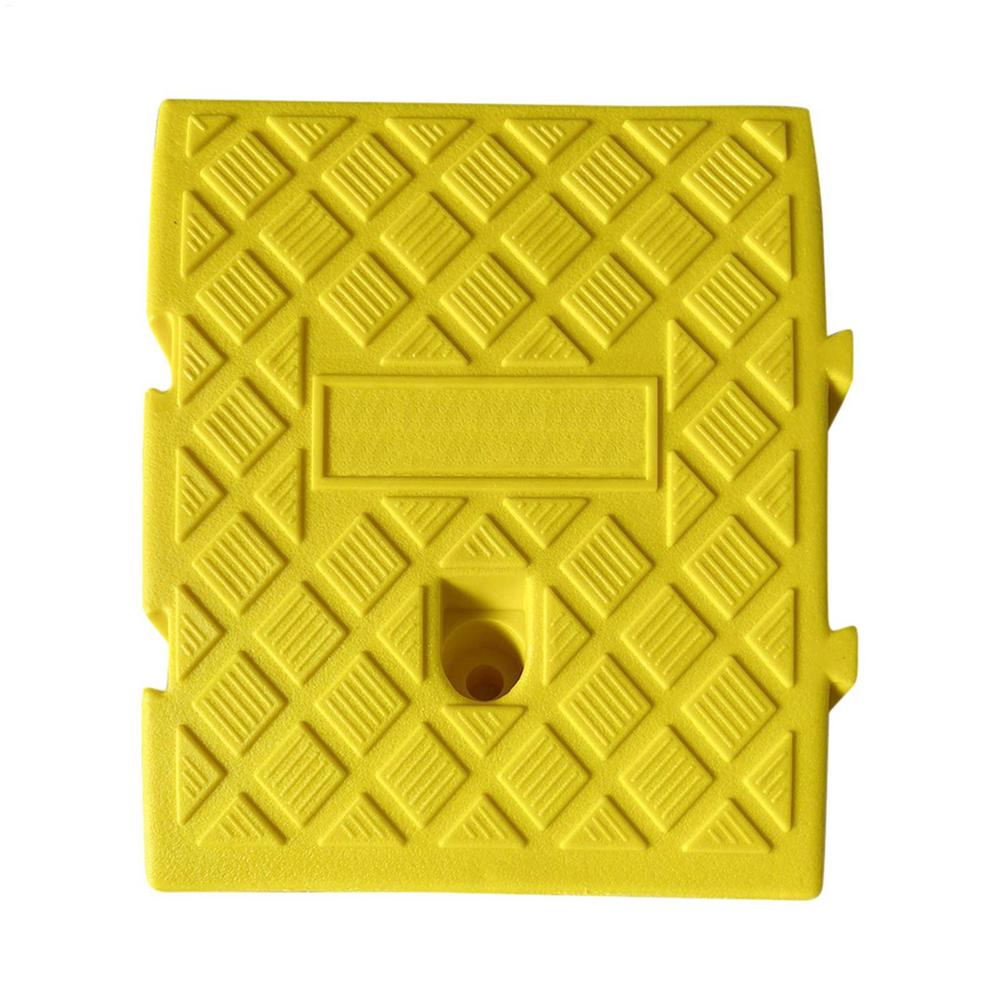 1pcCar Curb Ramps Portable Lightweight Slopes Cushion Heavy Duty PVC Threshold Ramp Slopes For Car Trailer Truck Bike Motorcycle