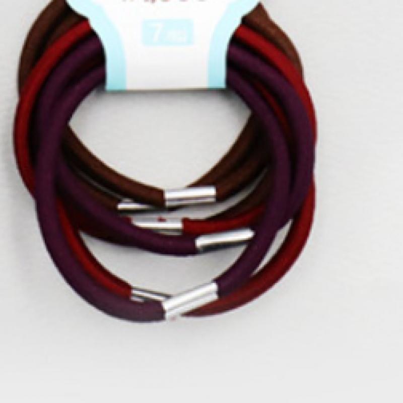 Daiso Tip Hair Elastic Band 7 Pack