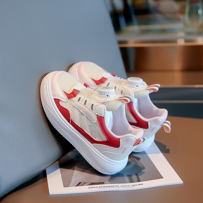 Kindermode Atmungsaktiv Niedrig Geschnitten Kinder Studenten Trendige Weiche Sohle Lauf Sport Skateboard Schuhe Jungen und Mädchen Bequeme Sneaker