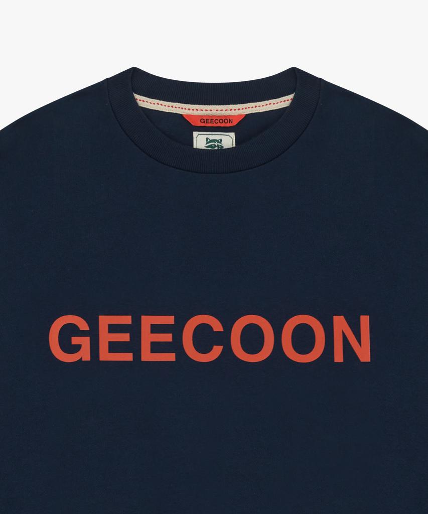 Jikun Signature Big Logo Sweatshirt Gee248-103 Navy