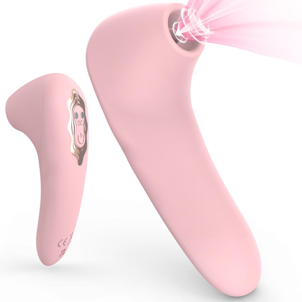 Rechargeable 10-Mode Mini Suction Massager for Breast & Clitoris