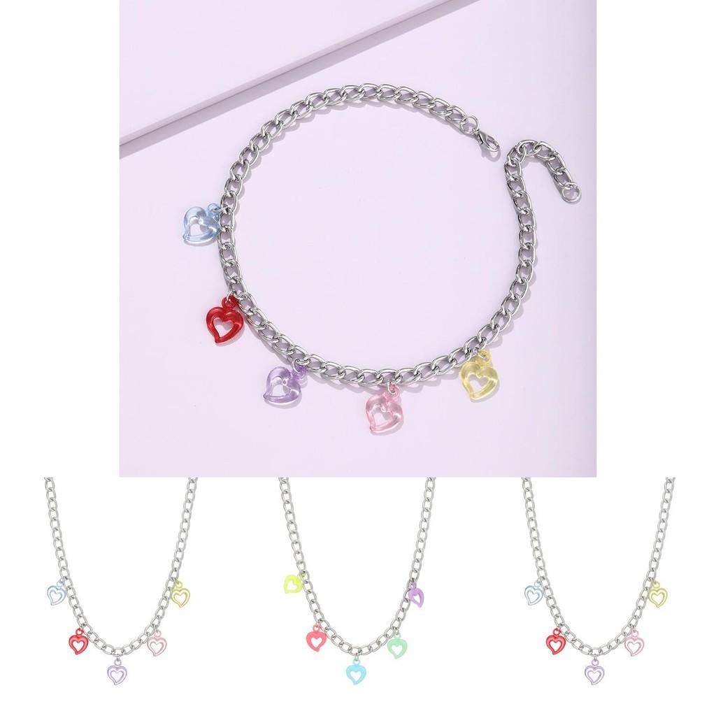 Fashionable Simple Heart Pendant Necklace Crafted From High Quality Alloy Material