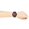 Tendence Gulliver Round Camo Men's Watch TY046024-BK Red Dial, Quartz, 5 ATM Water Resistant, Mineral Glass, Stainless Steel/Resin