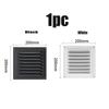 Metal Air Vent Grille Stainless Steel Louver Vents Net Cover Ventilation Cover  Window