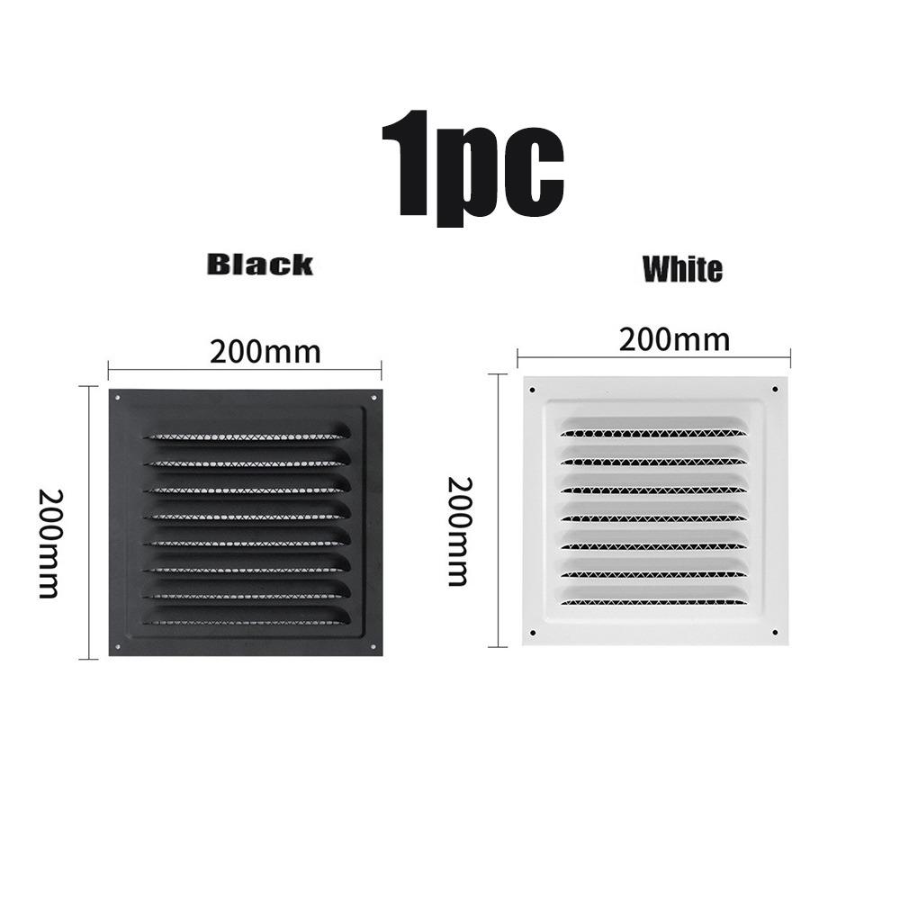 Metal Air Vent Grille Stainless Steel Louver Vents Net Cover Ventilation Cover Window