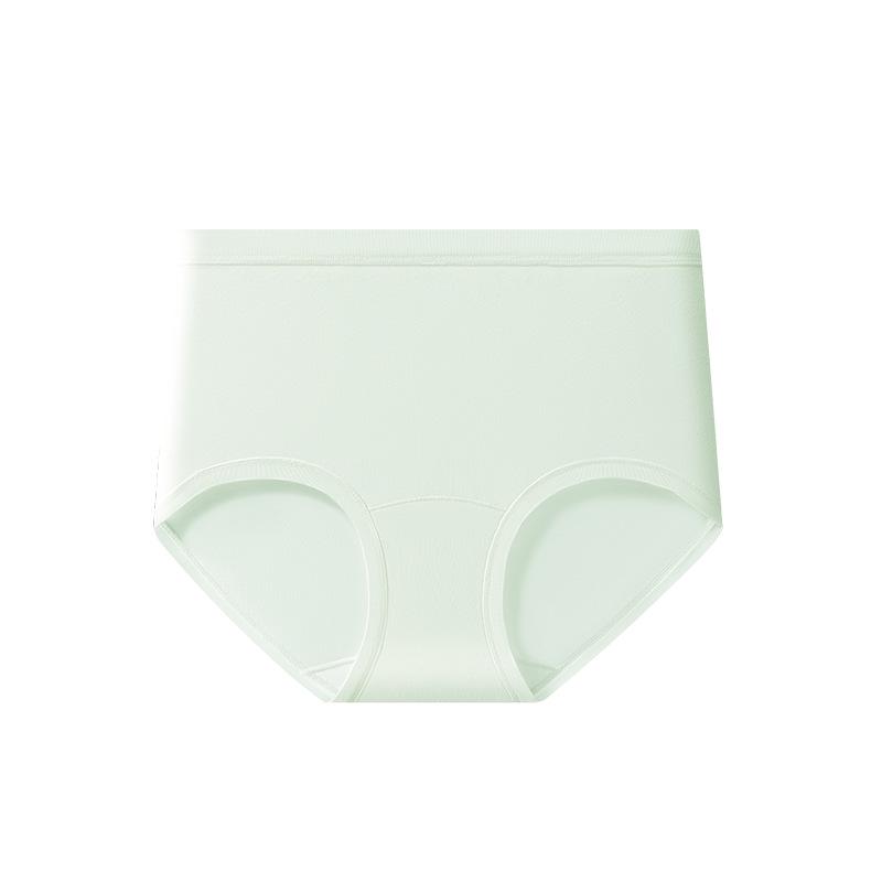 100% Cotton High-Waist Women's Underwear, Antibacterial & Seamless, Hip-Lifting, Breathable, Plus Size, 100-Pack