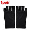 1Pair Hand Protector Anti UV Radiation Gloves Nail Lamp Protection Gloves  for Nail UV LED Lamp
