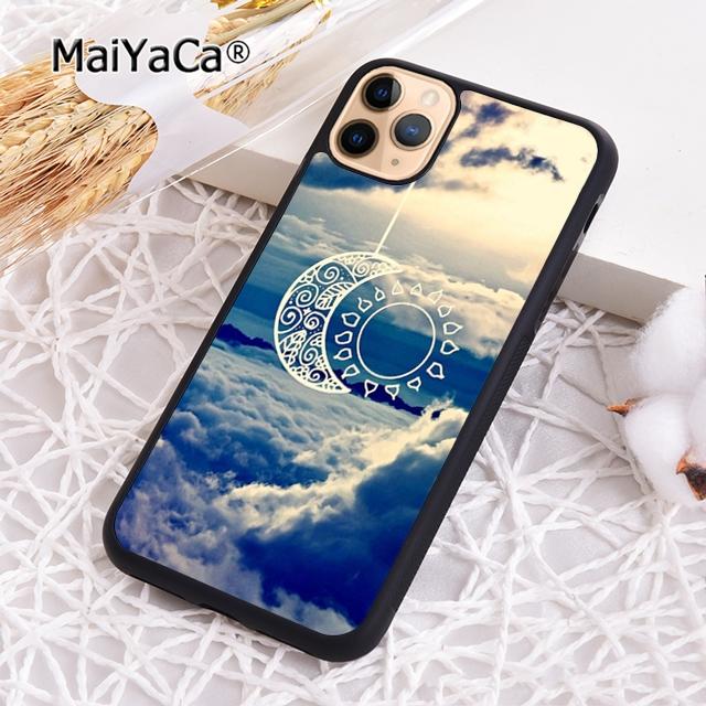 MaiYaCa Sun And Moon Lovely Phone Case Cover For iPhone 17 Air 16 15 plus 11 12 13 14 pro max shell  coque
