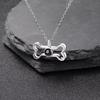 100 Languages 'I Love You' Copper-Plated Bone Necklace - Personalized Trendy Chinese Collarbone Chain