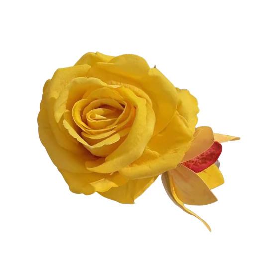 Butterfly Hair Clip Artificial Peony Flower with Acrylic Crocodile Clip Flower Hair Barrette for Beach Vacation Party Dress-up