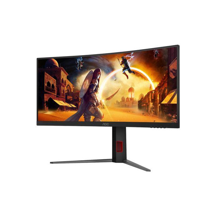 Curved Monitor - AOC - CU34G4Z - 34 Inch - 240 Hz - FreeSync Premium - HDR400