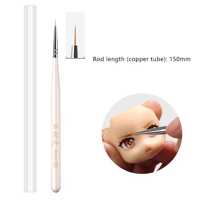 1PCS Ultra-fine #0 #1 Modeling Brush Outline Pen For Model Hobby Coloring Script Liner Brushes