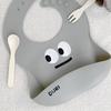 Babador de Silicone Impermeável Duri Baby Food para Bebê