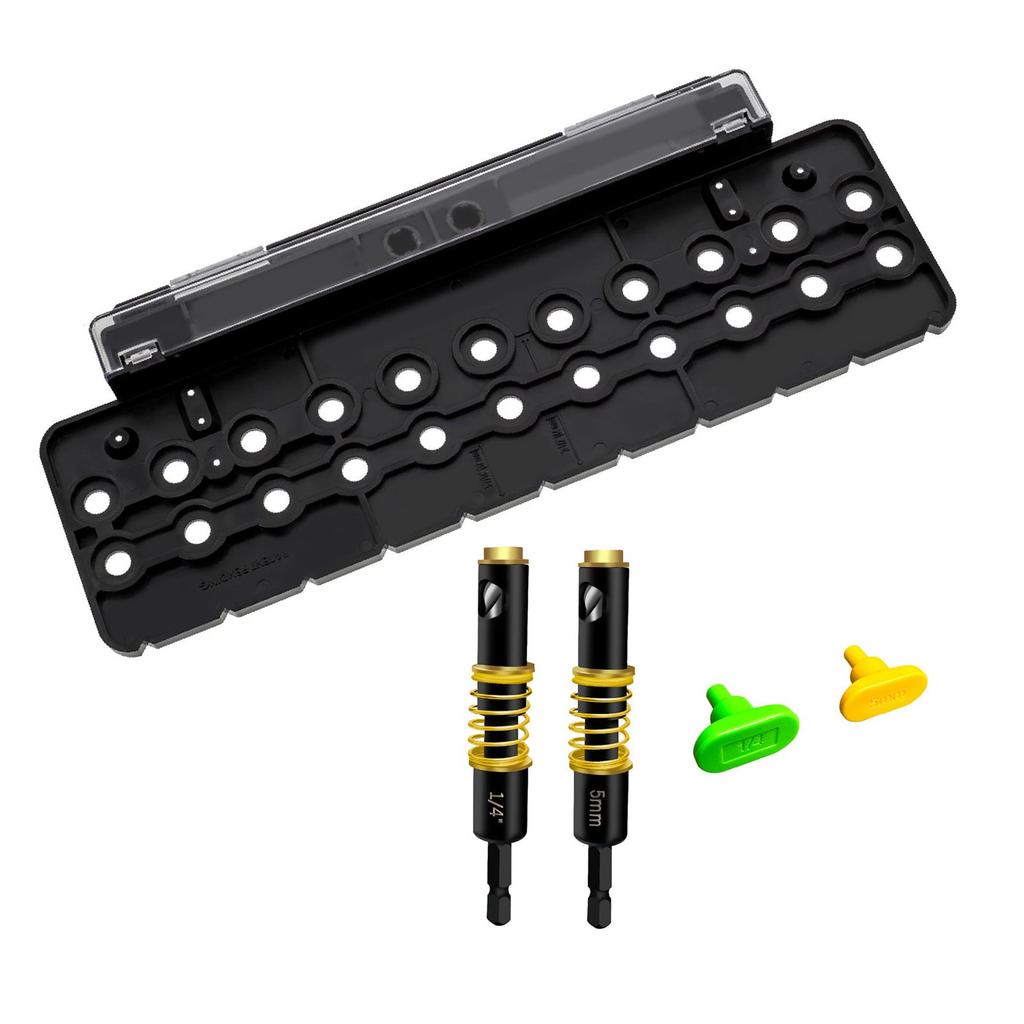 Shelf and Cabinet Hardware Jig Multifunctional 1 4in 5mm Accurate Shelf Peg Hole Jig for Woodworking