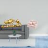 Modern Feng Shui Cow Cattle Animal Sculpture for Desk Birthday Gift Dollhouse Couch 112 Scale