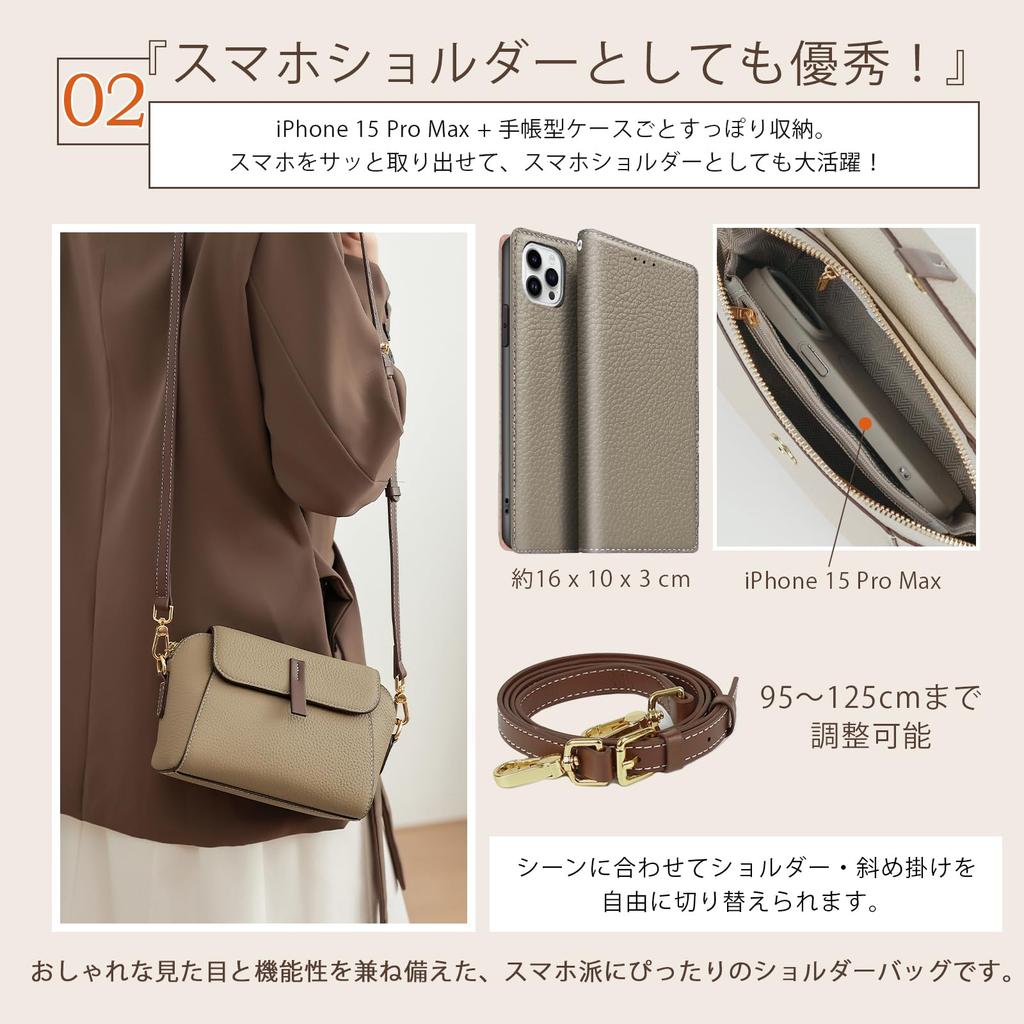 [imeetu] Bolsa de Ombro de Couro Genuíno para Mulheres, 2 Vias, Pequena, Bolsa de Ombro para Smartphone, Bolsa Transversal, Leve, Autoportante, Pequena, Estilosa,