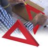 Woodworking Hole Scribing Gauge 45 90 Degree Aluminum Triangular Ruler Carpenter Marking Tool
