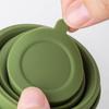 Camping Outdoor Travel Water Cup With Lid Folding Cup Drinking Mug Coffee Mugs Retractable Cup