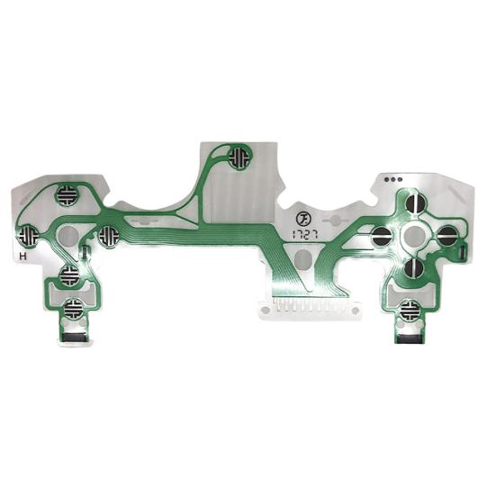 Controller Button Membrane Film Flex Cable Circuit Conductive for PS4 Handle