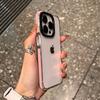 Luxury Transparent Shockproof Case For 11 12 13 14 15 16 Plus Pro Max X XS XR Clear Fluorescent Neon Bumper Armor Cover