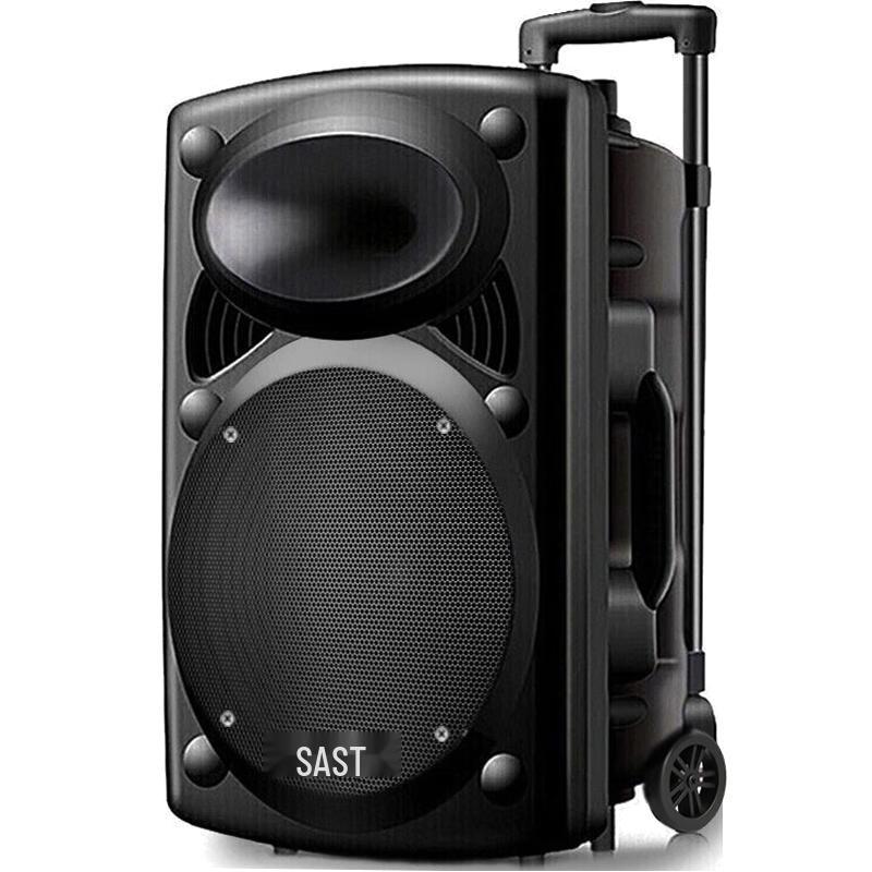 SAST Outdoor High-Power Portable Bluetooth Trolley Speaker