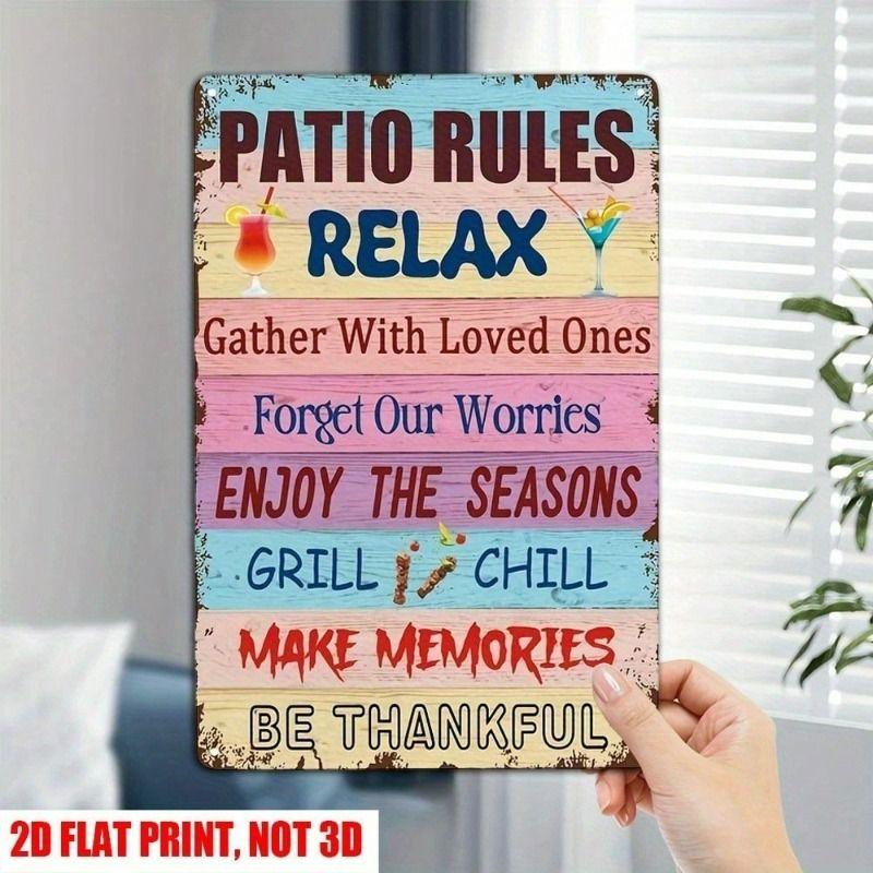 Vintage Metal Tin Wall Poster Sign 20x30cm