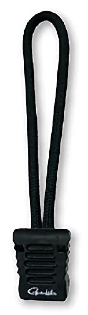 Gamakatsu Paracord Zipper Pull GM2536, Black, 4mm