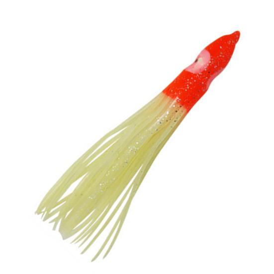 5 Stück/Set 9cm Leuchtende Weiche Oktopusförmige Kunstköder Faux Köder Angelzubehör