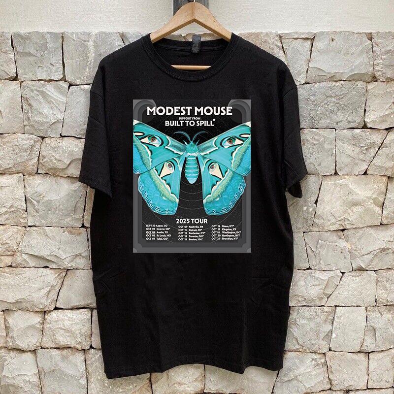 

Modest Mouse On Tour Fall 2025 With Built To Spill T Shirt Full Size S-5XL Unisex T-Shirt XXL