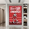 Muhammad Ali Motivierendes Zitat-Kunstposter, inspirierende Sportdrucke, Vintage-Box-Wandkunst, Büro-Leinwandgemälde, Fitnessstudio-Dekor