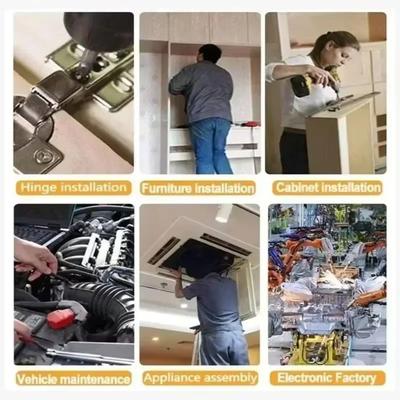 3 Stück Anti-Rutsch-Design Magnetischer Ring-Bit Magnetisch Nicht Leicht Abfallend Magnetischer Schraubendreher-Bit An Beiden Enden Verfügbar