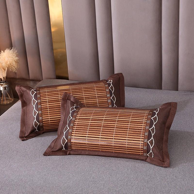 Cooling Buckwheat Pillow Adults Students Sleep Comfort Breathable Rectangle Bed