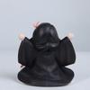 11cm Anime Demon Slayer Kamado Nezuko Figures Sitting Posture Model Desktop Decoration Ornament Statue Toys Gifts Collectible