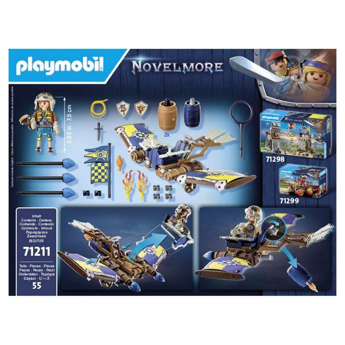 Jeux de construction - playmobil - planeur - 1 personnage - a partir de 4 ans - mixte