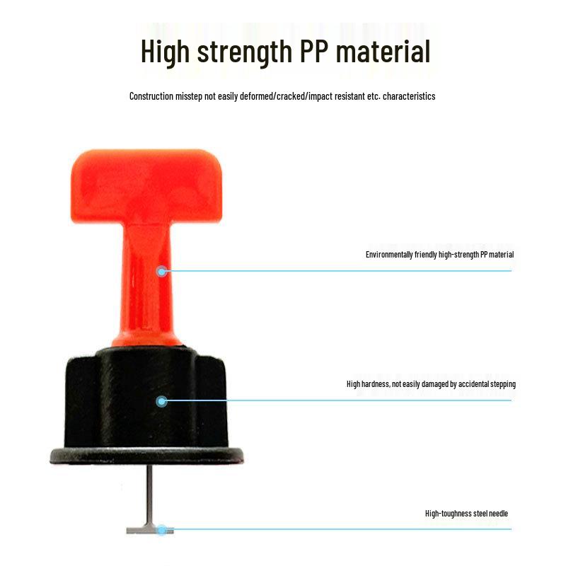 Tile Leveler and Spacing Clips for Floor and Wall Tiles