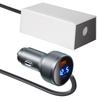 Mini Cigarette Lighter Adapter USB C 3 in 1 Starlink Mini Voltage Step Up Cord 36V 1.67A Output 12V-36V Input 18 AWG