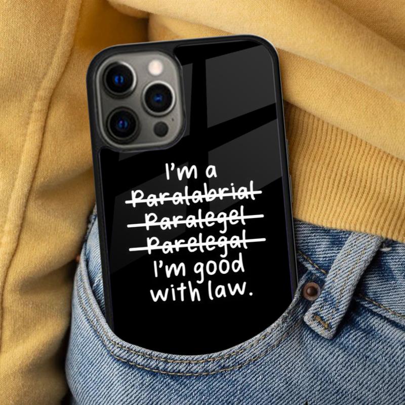 Good Lawyer Soft Phone Case for iPhone 17 Air 16e Pro Max 15 Pro 13 14 Plus 11 12 MagSafe Magnetic Coque