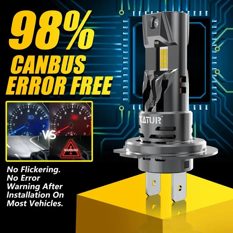 2Pcs KIT LED H7 White Light Car headlight For Kia Ceed Sportage Mazda CX 3 5 7 Toyota Corolla Hyundai I30 I40 Nissan Qashqai j10