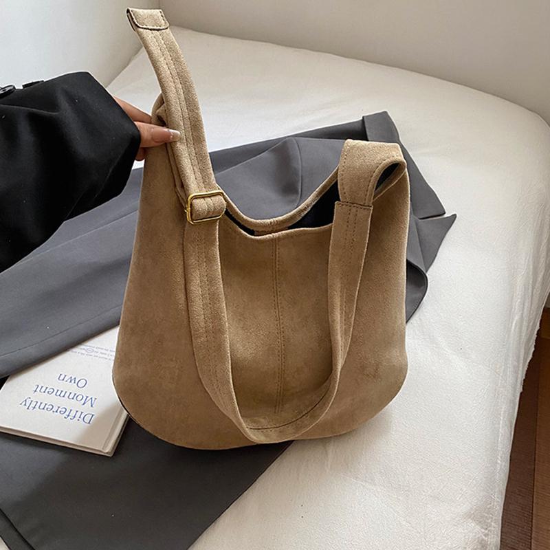 Women's High Capacity Pu Leather Shoulder Bag Winter New Fashion Retro Hobo Bag Luxury Brand Designer Handbags