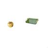 Resin Fruit Figurine Sculpture And Modern Dessert Plate Coffee Table Tray with Handle for Dining