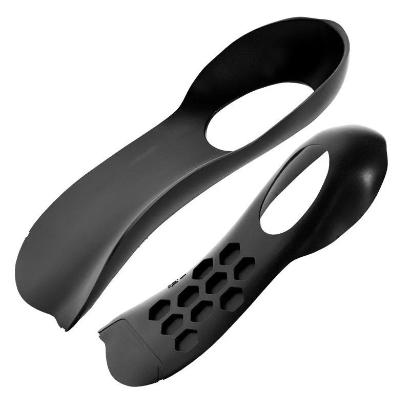 

Flat Foot Orthotic Insoles Arch Corrector for Overpronation Inward Facing Eight Xo Leg Bottom Corrector Flat Foot Heel Pad L чорний