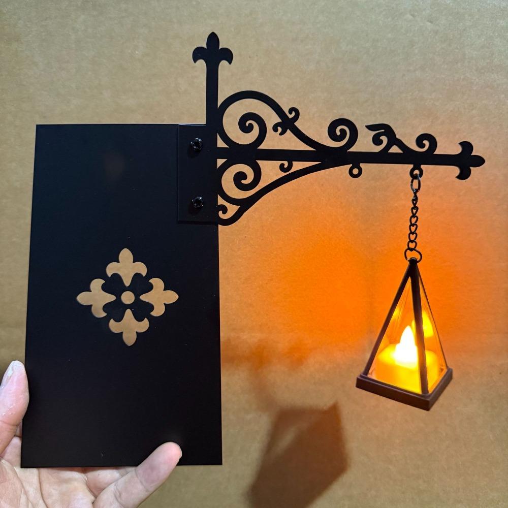 Decorative LED Book Nook Lamp Warm White Light Pumpkin Ghost Lantern Dorm Room