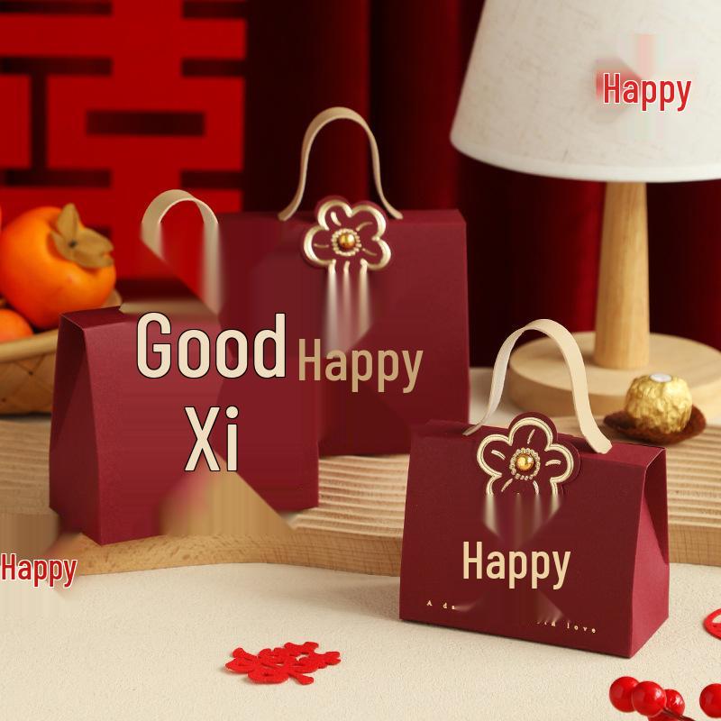 Large High-End Empty Candy Gift Box for Weddings - Free Shipping