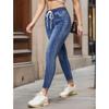 Jeans Elastic Waist Drawstring Stretch Jeans Woman