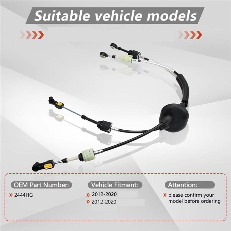 BT-2444HG Gear Control Linkage Cable For Partner 307 Citroen Berlingo 1.6 2012-2020 Manual Shift Line 2444HW 2444JJ